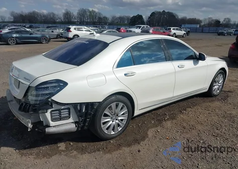 2015 Mercedes-Benz S 550 4Matic из США, поврежденный, VIN WDDUG8FB9FA068620